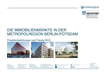 die immobilienmärkte in der metropolregion berlin-potsdam