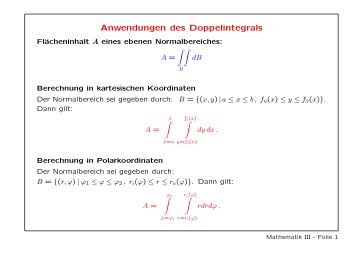 Folien 1 - 5 - Fakultät Informatik/Mathematik