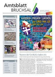 Amtsblatt KW 06/2013 - Bruchsal