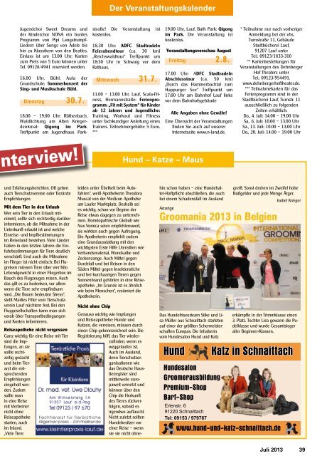 PDF herunterladen - Mitteilungsblatt