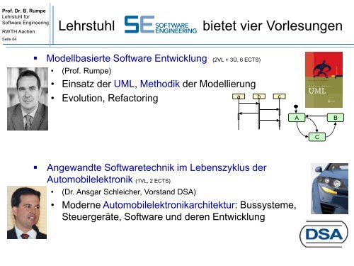 V3 Ã2, 6 ECTS - Fachgruppe Informatik an der RWTH Aachen