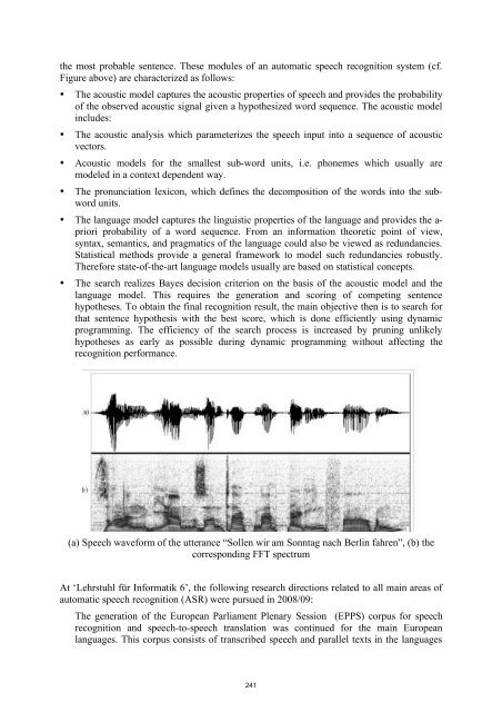 Annual Report 2010 - Fachgruppe Informatik an der RWTH Aachen ...