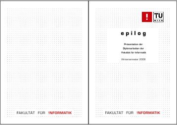 e p i l o g - Fakultät für Informatik, TU Wien