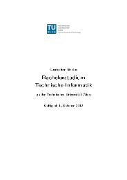 Technische Informatik - Fakultät für Informatik, TU Wien