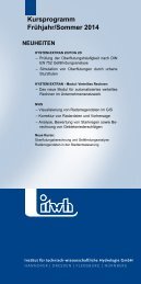 Kursheft als PDF - itwh GmbH