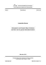 Lieselotte Zenner - Deutsche Geodätische Kommission