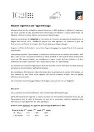 Devenir ingénieur par l'apprentissage - IG2I