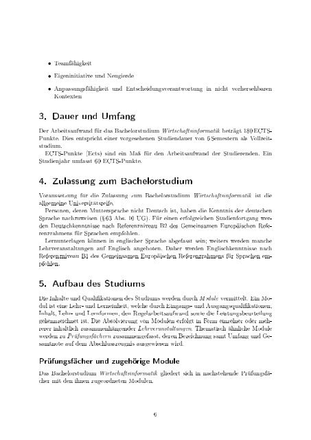 Bachelorstudium Wirtschaftsinformatik - Fakultät für Informatik, TU ...