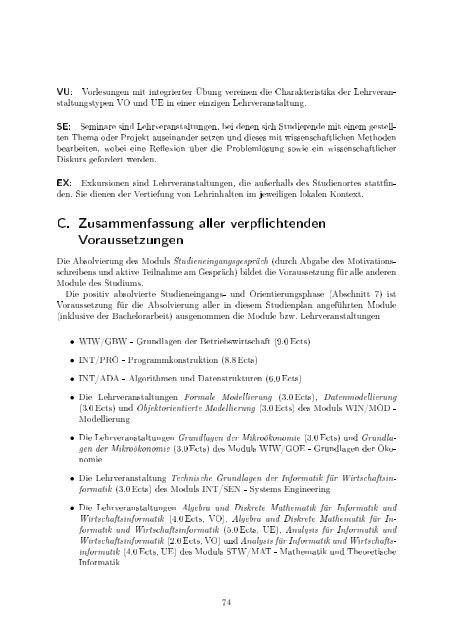 Bachelorstudium Wirtschaftsinformatik - Fakultät für Informatik, TU ...