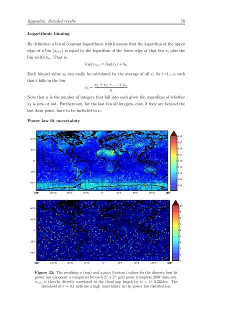 Cloud Statistics from Calipso Lidar Data for the ... - espace-tum.de