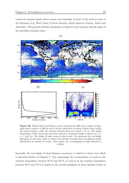 Cloud Statistics from Calipso Lidar Data for the ... - espace-tum.de