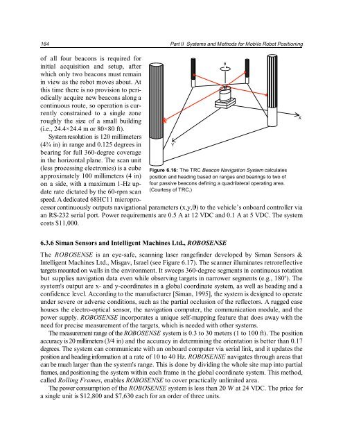 Sensors and Methods for Mobile Robot Positioning