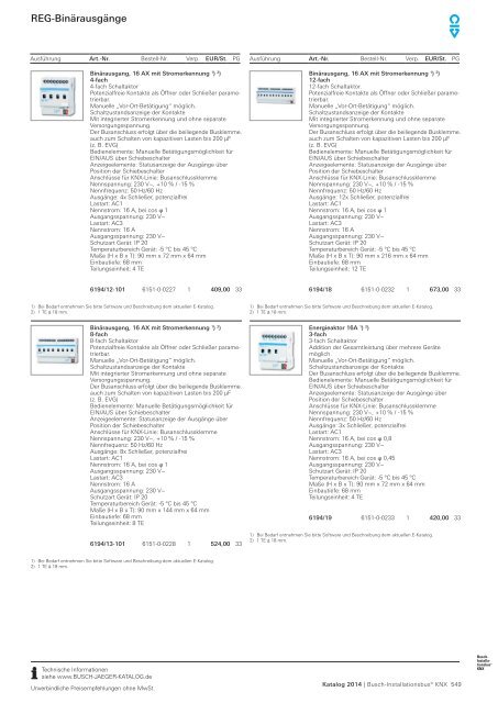 Kapitel downloaden - Busch-Jaeger Elektro GmbH