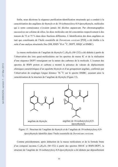 Analyse des mélanges complexes de volatils issus des végétaux.