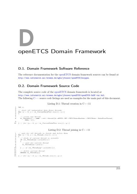 Ph.D. - geht es zur Homepage der Informatik des Fachbereiches 3 ...