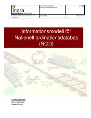 Informationsmodell för Nationell ordinationsdatabas (NOD)