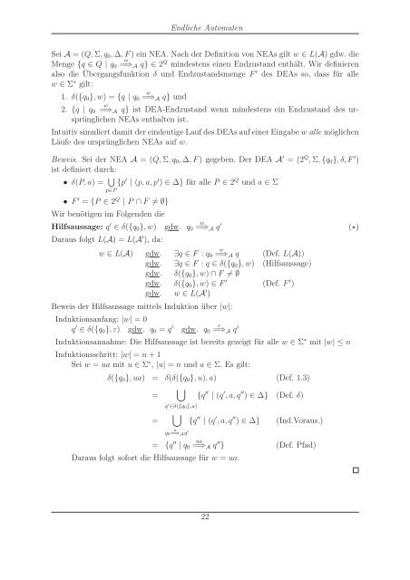 Skriptes - Uni Bremen - Universität Bremen