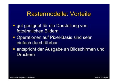 Visualisierung von Geodaten