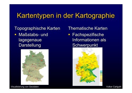 Visualisierung von Geodaten