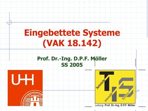 1.3 Grundlagen eingebetteter Systeme