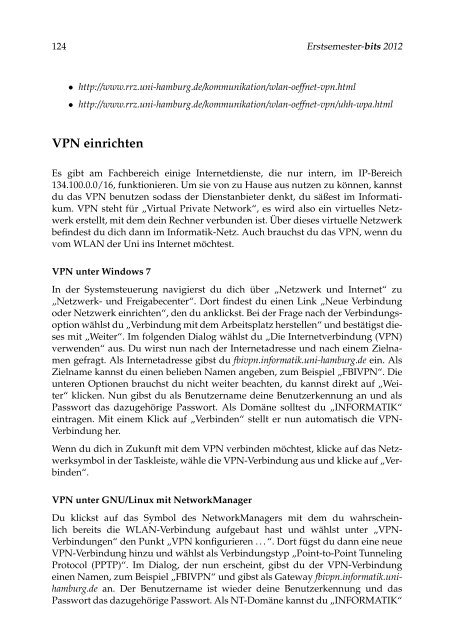 Erstsemester-bits 2012 1 - Fachbereich Informatik - UniversitÃ¤t ...