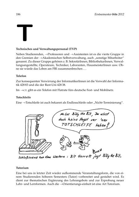 Erstsemester-bits 2012 1 - Fachbereich Informatik - UniversitÃ¤t ...