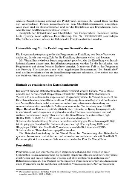 Das Projekt BÃCHERSCHATZ - Fachbereich Informatik - UniversitÃ¤t ...