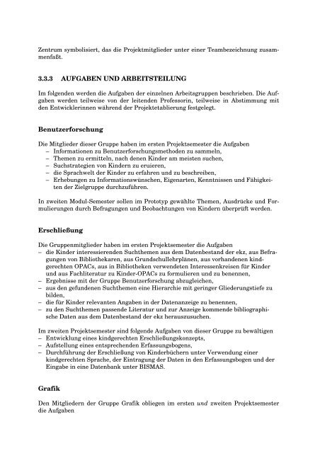 Das Projekt BÃCHERSCHATZ - Fachbereich Informatik - UniversitÃ¤t ...