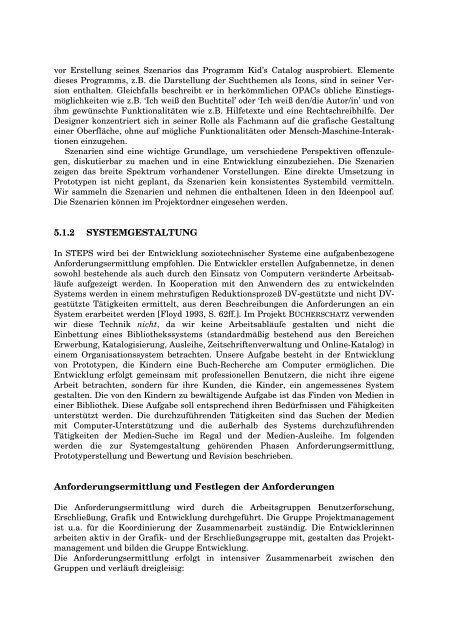 Das Projekt BÃCHERSCHATZ - Fachbereich Informatik - UniversitÃ¤t ...