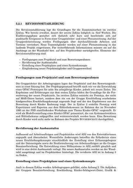 Das Projekt BÃCHERSCHATZ - Fachbereich Informatik - UniversitÃ¤t ...