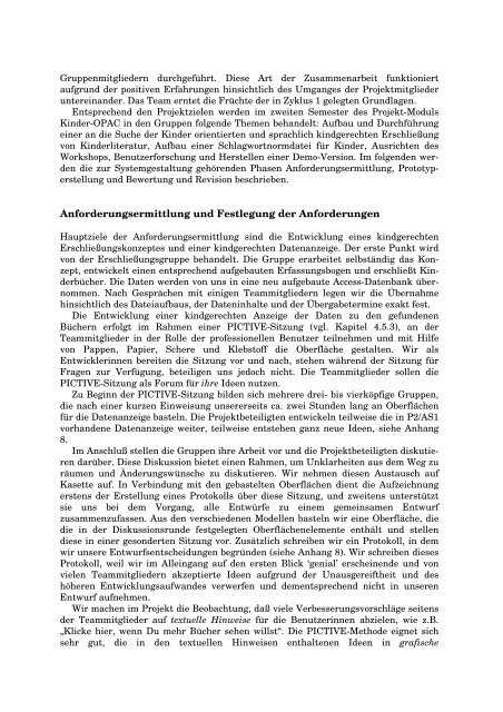 Das Projekt BÃCHERSCHATZ - Fachbereich Informatik - UniversitÃ¤t ...