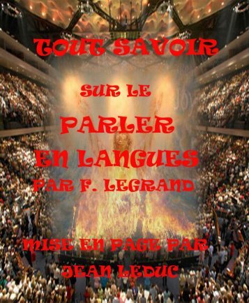 Tout savoir sur le parler en langues.