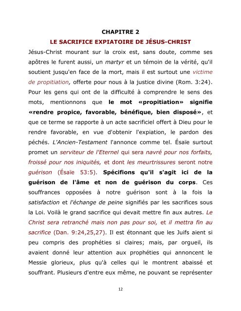 La puissance de la croix de Jésus-Christ.