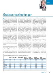 Gratisschutzimpfungen