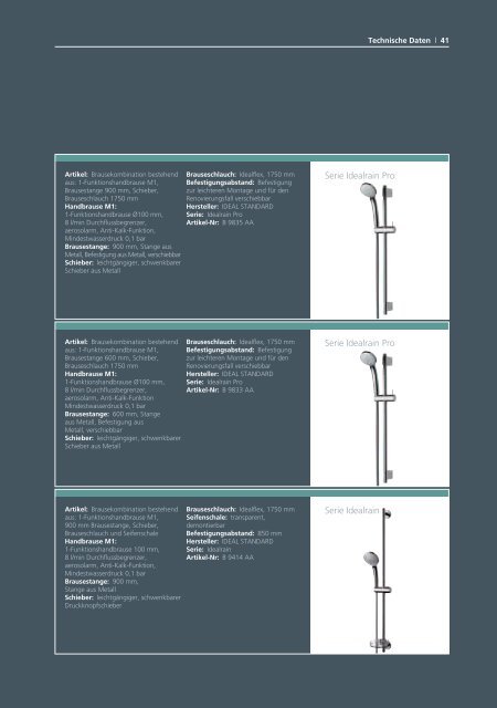 Das Krankenhausbad - Ideal Standard