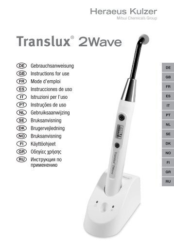 W07818_99000873_00_GBA Translux ... - Heraeus Kulzer