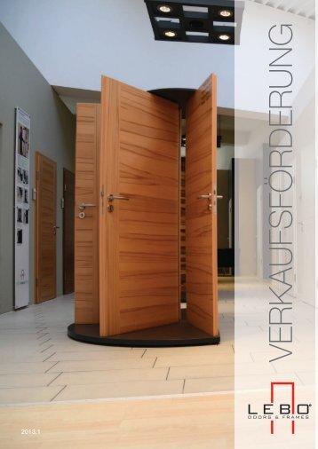 Infobroschüre "Verkaufsförderung" - Lebo GmbH