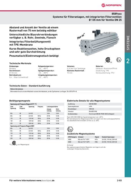 Filtertechnik YOU cAn See OUr thinkinG F ilt e r t e c h n ik