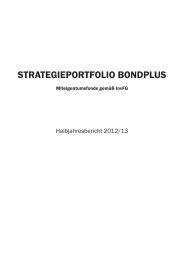 Halbjahresbericht - Erste Asset Management