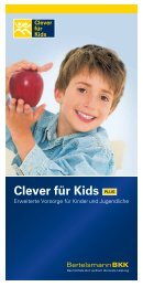 clever für Kids - Bertelsmann BKK