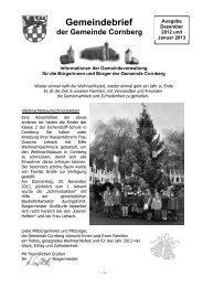 Gemeindebrief Dezember_Januar - Gemeinde Cornberg
