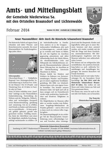 Amts- und Mitteilungsblatt Februar 2014