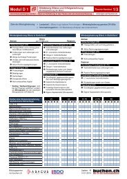 PDF-Download Modul D 1 ohne Lösung - Buchen.ch