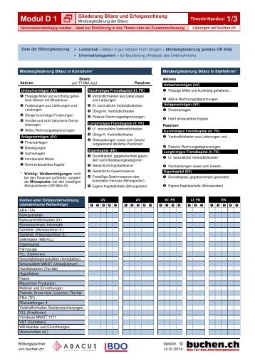 PDF-Download Modul D 1 ohne Lösung - Buchen.ch