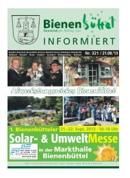 INFORMIERT - Gemeinde Bienenbüttel