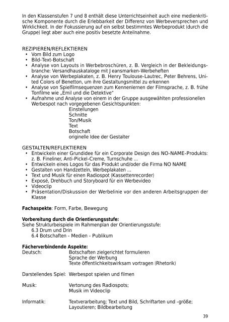 Rahmenplan Kunst und Gestaltung - Bildungsserver Mecklenburg ...