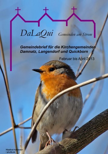 Gemeindebrief DaLaQui April bis Juni 2013 - Evangelisch im ...