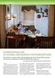 Im WaNdEl dER EIgENEN WoHNbEdüRfNISSE - hausverein.ch