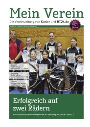 Erfolgreich auf zwei Rädern - Mein Verein - Nordbayerischer Kurier