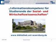 Literaturverwaltung mit Citavi - Informationskompetenz